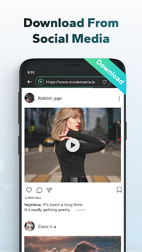 Video Downloader All HD player screenshot 1