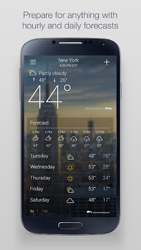 Yahoo Weather: Forecast & Maps screenshot 8