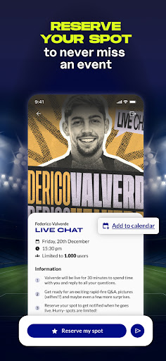 TR - Chat with Football Stars screenshot 2