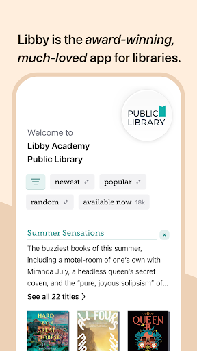 Libby: Read Library Books screenshot 1