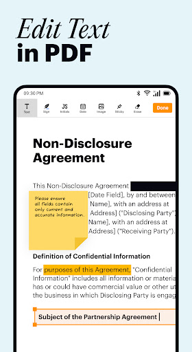pdfFiller Edit, fill, sign PDF screenshot 7