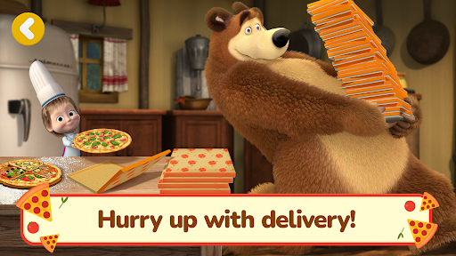 Masha and the Bear Pizza Maker screenshot 16