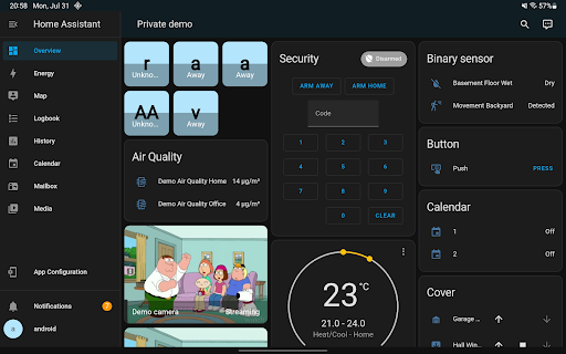 Home Assistant screenshot 9
