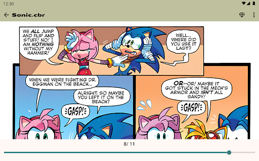 Comic Book Reader (cbz/cbr) screenshot 23
