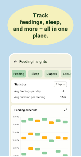 Baby tracker - feeding, sleep screenshot 6