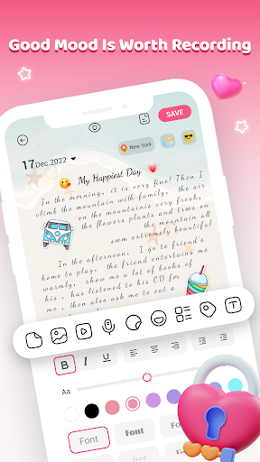 Diary Pro - Diary With Lock screenshot 3