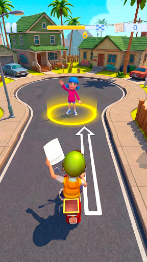 Paper Boy Race: Running game screenshot 15
