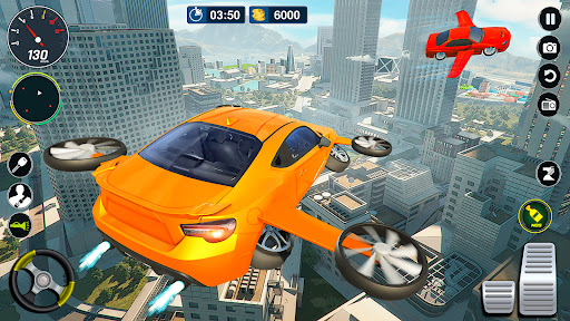 Flying Car Simulator: Car Game screenshot 8