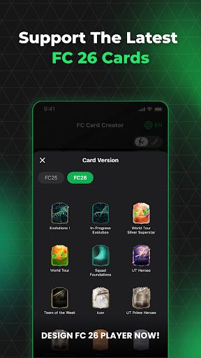FUT 26 Card Creator screenshot 1