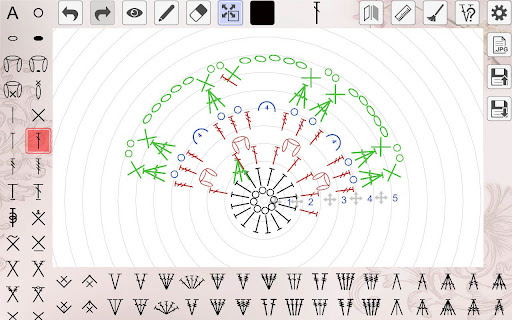 My crochet designer screenshot 1