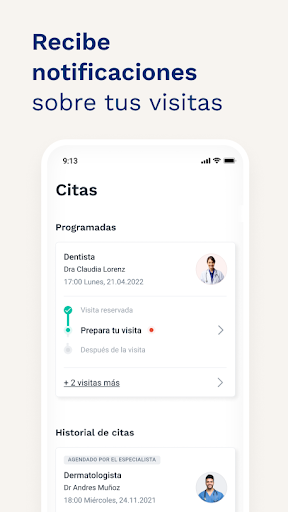 Doctoralia: pide citas médicas screenshot 1