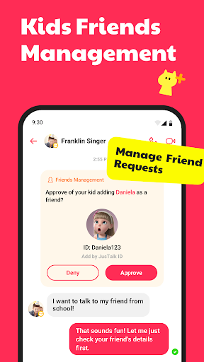 JusTalk Kids - Safe Messenger screenshot 8