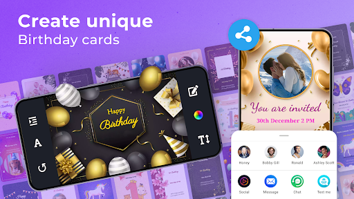 Birthday Invitation Card Maker screenshot 11