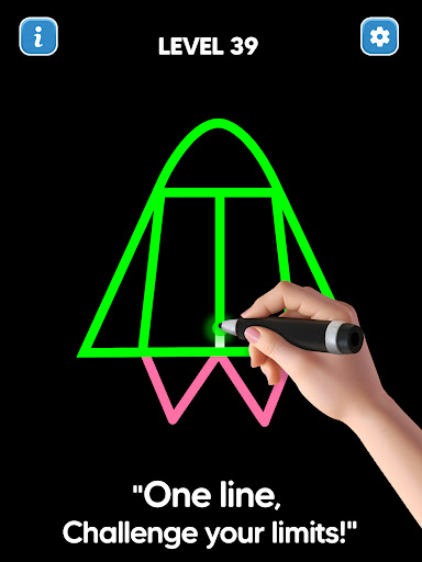 Line Drawing: No Lift Puzzle screenshot 13
