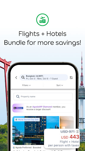 Agoda: Cheap Flights & Hotels screenshot 1