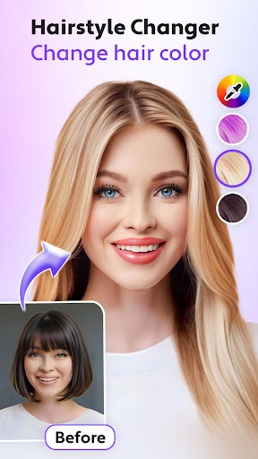 Hair Styler App, AI Hairstyle screenshot 8
