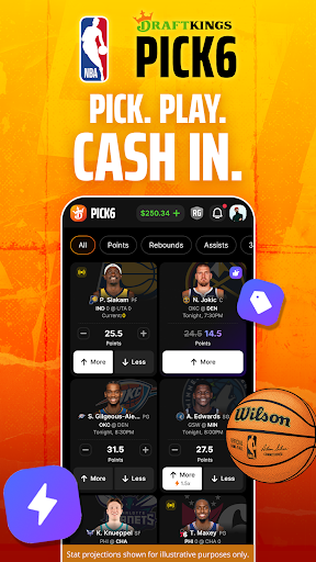 Pick6 DraftKings Sports Picks screenshot 1