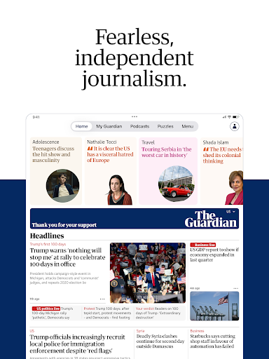 The Guardian - US & World News screenshot 12