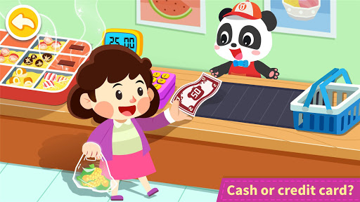 Baby Panda's Town: Supermarket screenshot 13