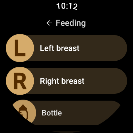 Baby tracker - feeding, sleep screenshot 2