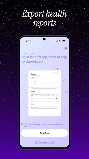 Human Health Tracker screenshot 2