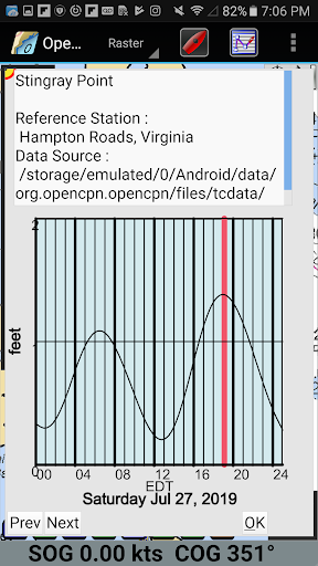 OpenCPN screenshot 1