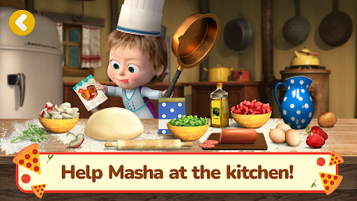 Masha and the Bear Pizza Maker screenshot 7