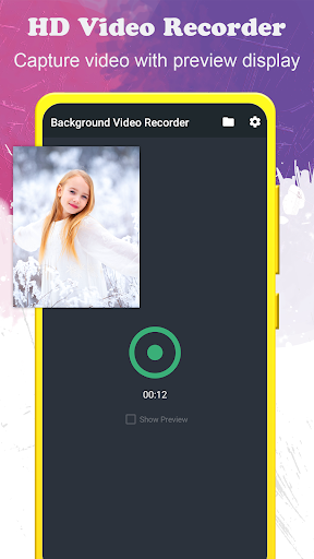 Background video recorder screenshot 1