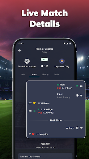 MatchLive: Football Live Score screenshot 4
