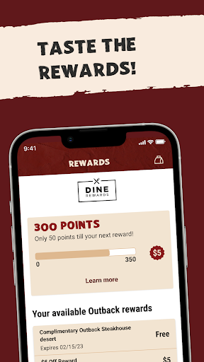 Outback Steakhouse screenshot 2