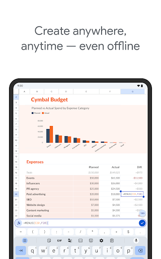 Google Sheets screenshot 7
