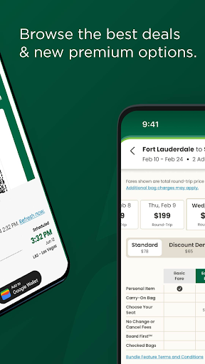 Frontier Airlines screenshot 2