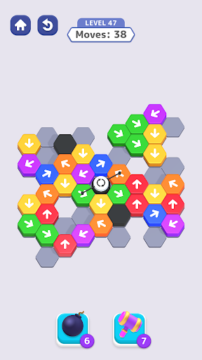 Hexa Away screenshot 2