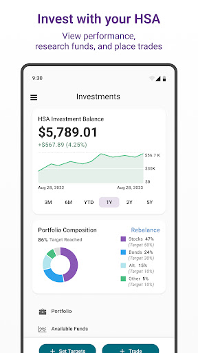 HealthEquity Mobile screenshot 1