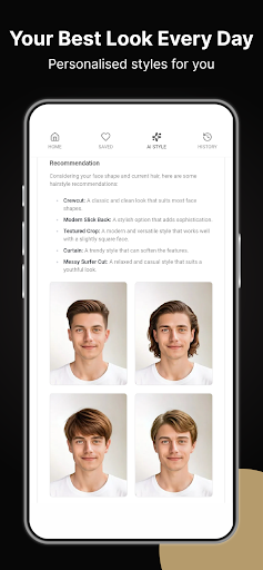 Mens Hairstyles And Haircuts screenshot 1