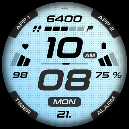 SPORT xR: Watch face screenshot 5