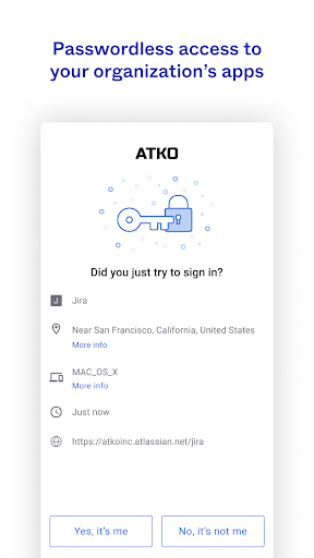 Okta Verify screenshot 1