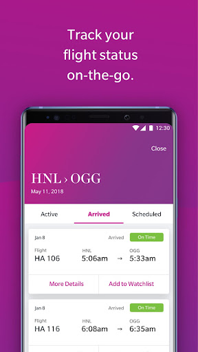 Hawaiian Airlines screenshot 1