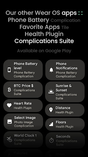 SPORT xR: Watch face screenshot 4