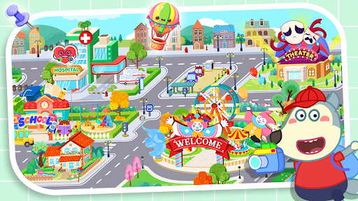 Wolfoo's Town: Dream City Game screenshot 2