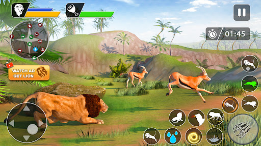 Lion Games Animal Simulator 3D screenshot 8