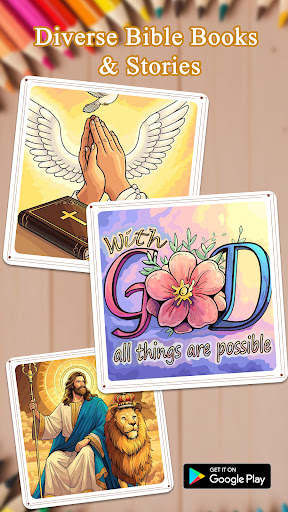 Bible Color Paint By Number screenshot 7