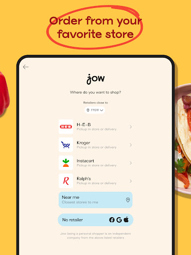 Jow - easy recipes & groceries screenshot 19