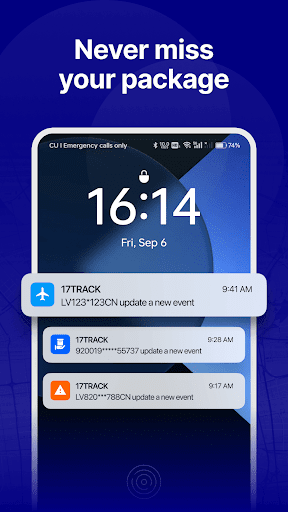 17TRACK Package Tracker screenshot 4
