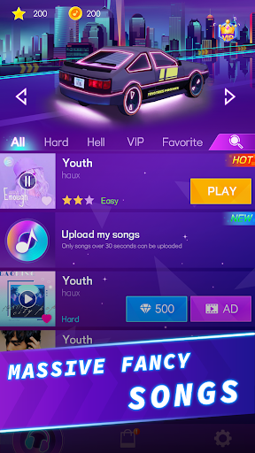 Magic Beat Racing music game screenshot 1