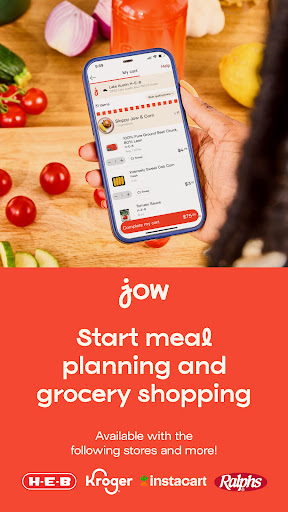 Jow - easy recipes & groceries screenshot 2