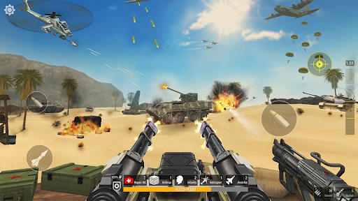 World War: Army Battle FPS 3D screenshot 11