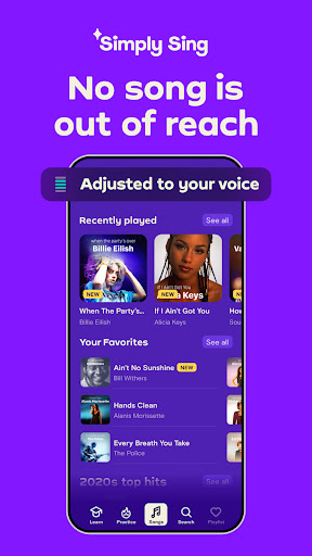 Simply Sing: My Singing App screenshot 3