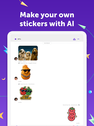Kinzoo: Fun All-Ages Messenger screenshot 8
