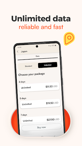 Airalo: eSIM for travel & data screenshot 1